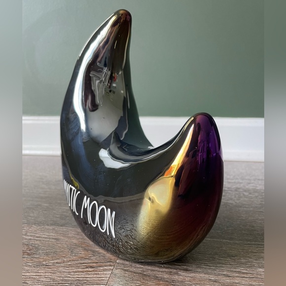 Rae Dunn Ceramic Mystic Moon Iridescent Luster Finish Home Decor - Picture 2 of 6
